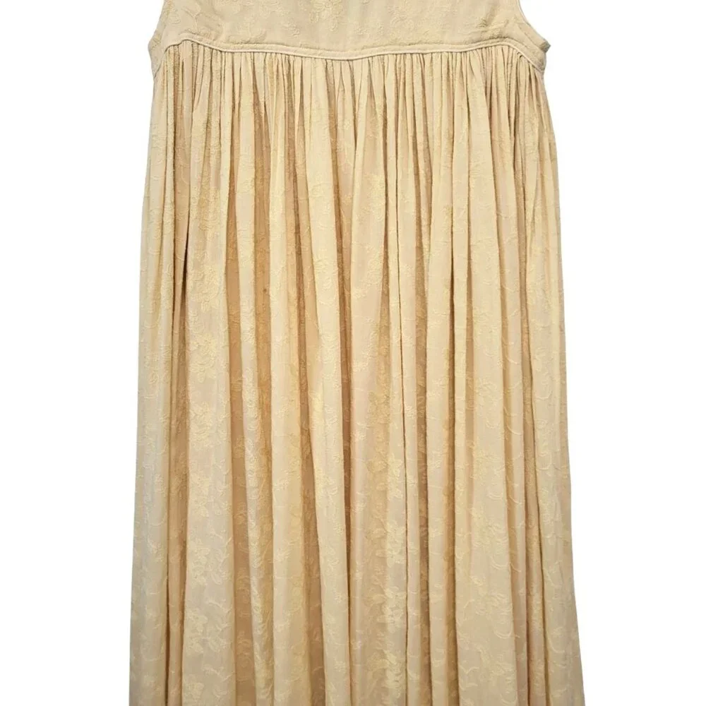 Daughters of India Cream Sleeveless Maxi Dress - Picture 10 of 14